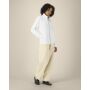 Trailer 2.0 - Het unisex sweatshirt met rits en opstaande kraag - White (XS)