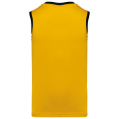 Basketbalshirt voor kinderen Sporty Yellow / Black 4/6 jaar