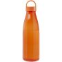 Bergen 800 ml waterfles van gerecycled plastic - Oranje