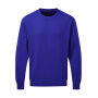 Crew Neck Sweatshirt Men - Royal Blue - 4XL Crew Neck Sweatshirt Men - Royal Blue - 4XL