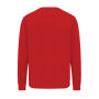 IQONIQ Etosha lichtgewicht gerecycled katoen sweater, rood (S)