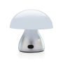Luming RCS gerecycled plastic USB-oplaadbare tafellamp, grijs