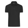 Men's Mercerised Polo black S Men's Mercerised Polo black S