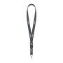 Afneembare polyester lanyard in Pantone-kleur met zeefdruk en metalen karabijnhaak Afneembare polyester lanyard in Pantone-kleur met zeefdruk en metalen karabijnhaak