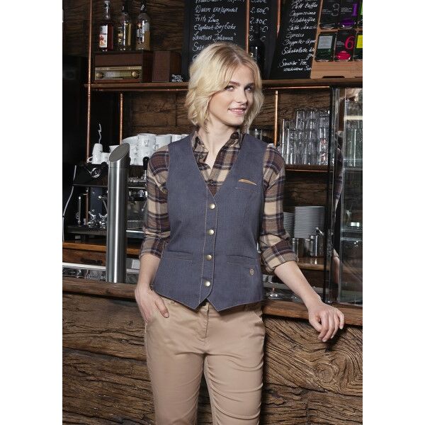 Ladies' Waistcoat Jeans-Style
