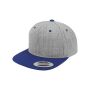 Classic Snapback 2-Tone heather grey/royal one size Classic Snapback 2-Tone heather grey/royal one size