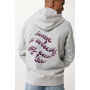 IQONIQ Abisko gerecycled katoen hoodie met rits, heather grey (XXS)