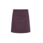 WAIST APRON BASIC, AUBERGINE, One size, KARLOWSKY