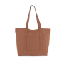 Grote shopper met zijzak Washed Russet One Size