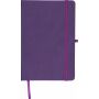 Gerecycled notitieboekje A5 Bloom paars