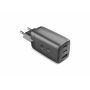 Fresh 'n Rebel 67W Laptop Snellader GaN USB-C &amp; USB-A - Donker Grijs