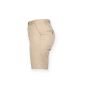 LADIES STRETCH CHINO SHORTS, STONE, XS, FRONT ROW