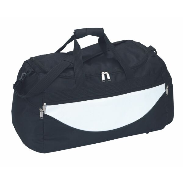 Sporttas CHAMP wit, zwart