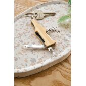 Bamboe multitool-sleutelhanger Inaya bruin