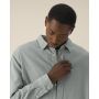 Worker Shirt - Het unisex relaxed overhemd - G. Dyed Misty Grey (XS)