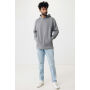 IQONIQ Yengo recycled katoen hoodie met steekzakken, light heather anthracite (L)