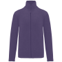 Microfleece met rits heren Purple S