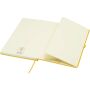 Spectrum Plus A5 hard cover notebook - Yellow