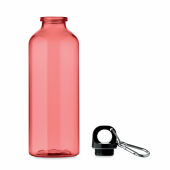 MOSS RE500 - RPET fles 500ml - Transparant Rood