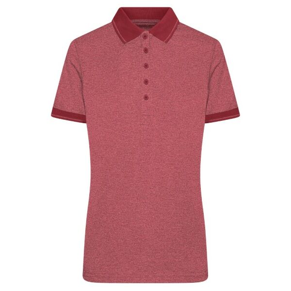 Ladies' Heather Polo