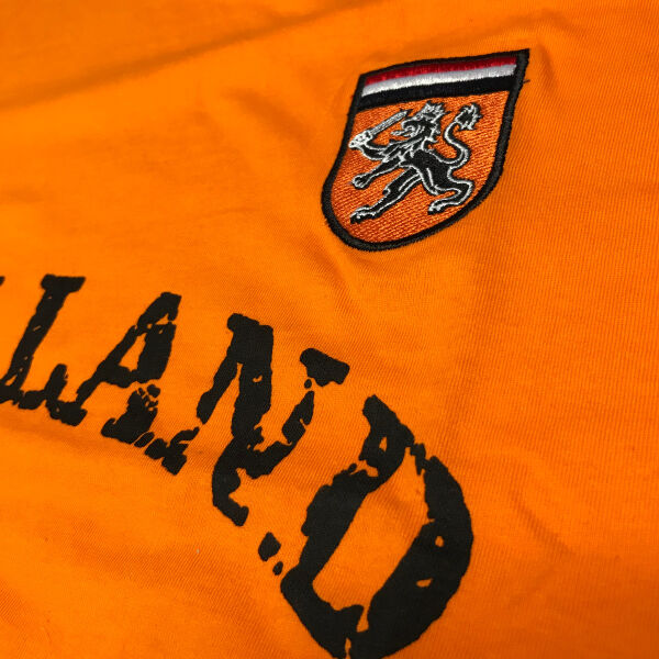 Oranje Holland Retro kindershirt maat 152 Oranje Holland Retro kindershirt maat 152