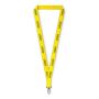 Polyester lanyard met reflecterende draden
