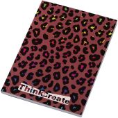 Austen novelle A6 notitieboek met zachte cover, 50 vellen - Rood