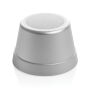 Nivio RCS gerecycled aluminum magnetische 5W Speaker, zilver