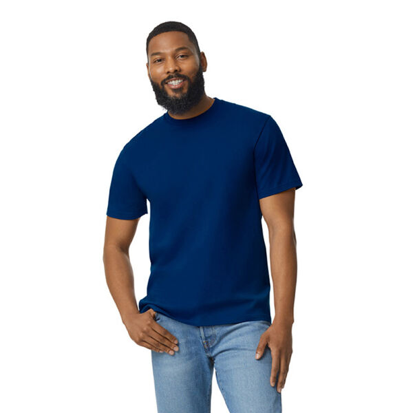 Gildan T-shirt SoftStyle Midweight Enzyme No Label unisex 32 Navy-2XL Gildan T-shirt SoftStyle Midweight Enzyme No Label unisex 32 Navy-2XL