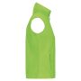 Bodywarmer van microfleece dames lime 4XL