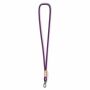 Polyester koord-keycord met bamboe plaatje