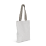 Gerecyclede shopper Pebble Grey / Ethnic Black One Size