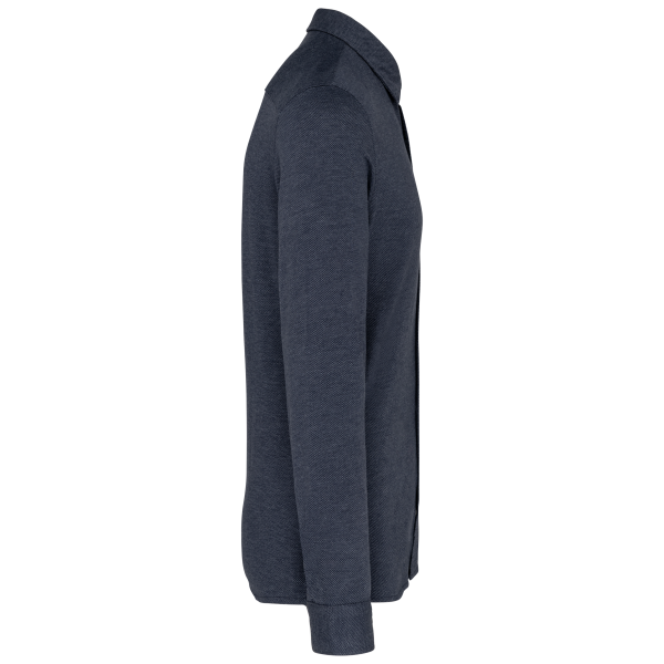 Jacquard overhemd lange mouwen Jacquard blue S Jacquard overhemd lange mouwen Jacquard blue S