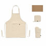 GALA SET - Recycled cotton kitchen set - Beige