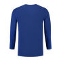 L&S T-shirt Crewneck cot/elast LS for him 2748c Royal Blue-S