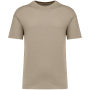 Ecologisch uniseks T-shirt met afhangende schouders Wet Sand XXS