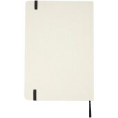 Bass A5 gerecycled notitieboek met gelinieerde pagina's - Zwart