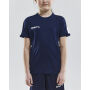 *Progress practise tee jr navy/white 122/128