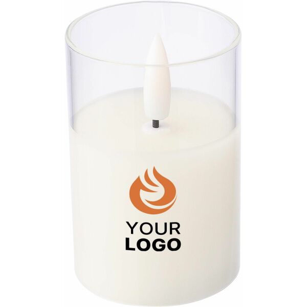 PP LED-kaars Serin zwart PP LED-kaars Serin zwart