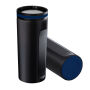 Thermobeker RETUMBLER-mySTEELONE - donkerblauw, zwart, zilver, wit