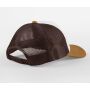 RETRO 5 PANEL TRUCKER, CHOCOLATE/DARK AMBER, One size, BEECHFIELD