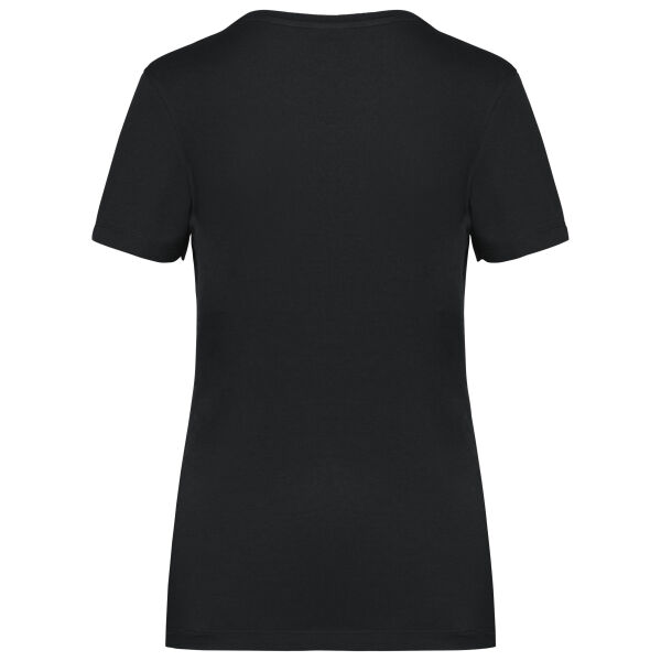 Dames-T-shirt met antibacteriële behandeling Black 3XL