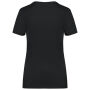 Dames-T-shirt met antibacteriële behandeling Black XS