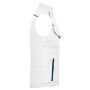 Workwear Softshell Padded Vest - COLOR - white/royal 6XL