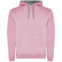Urban hoodie voor heren - Lichtroze/Marl Grey - XS