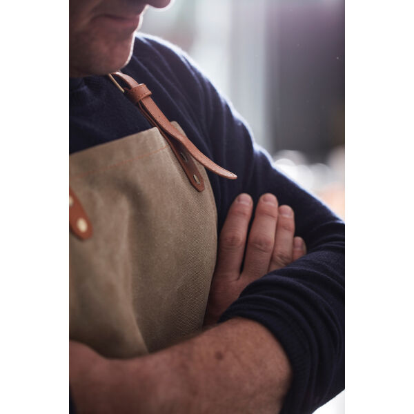 VINGA Asado keukenschort, bruin VINGA Asado keukenschort, bruin