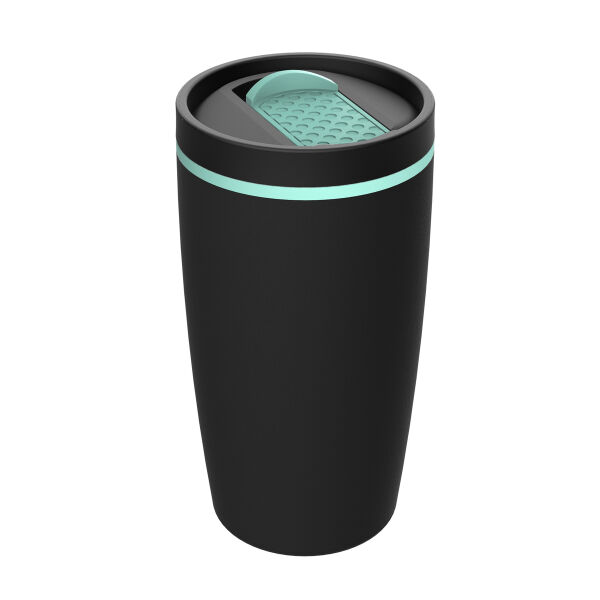 Thermo mug RETUMBLER-METZ - mint, black Thermo mug RETUMBLER-METZ - mint, black