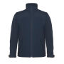 Kids´ Hooded Softshell Jacket navy 7-8 Y