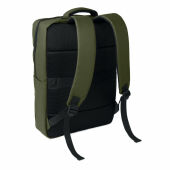 METRO - 15" PU RPET laptop rugzak - Legergroen