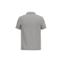 Ecologische herenpolo in piquétricot Moon Grey Heather S